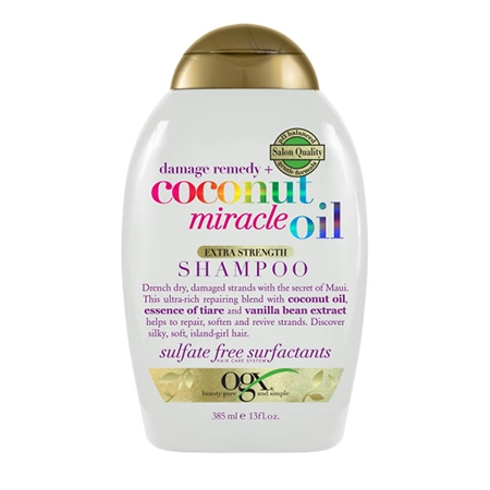 OGX Arabia extra strength damage remedy coconut miracle oil shampoo